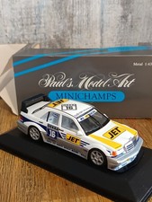 1:43 Minichamps 3020 Mercedes 190 E Evo 1 MS Jet TBE