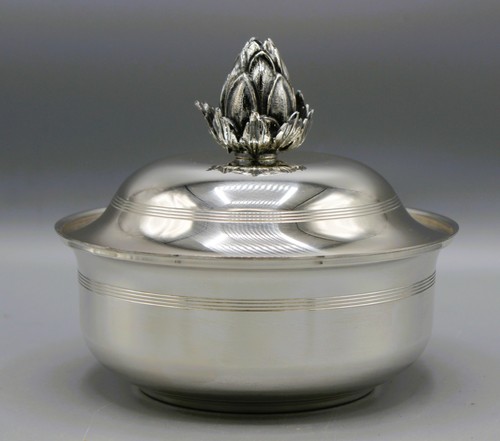 Ancien legumier metal - ancien,