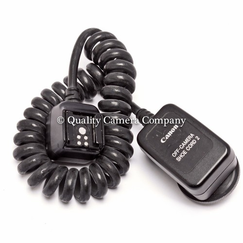 Canon off shoe cord - shoe,