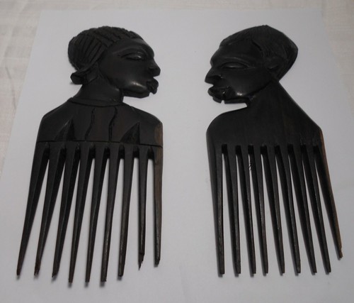 Lot peignes ebene art - 2,
