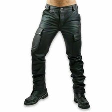 Pantalon En Cuir Pour Homme