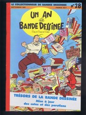 LE COLLECTIONNEUR DE BANDES DESSINEES n°28 1981  UN AN DE BANDE DESSINEE BDM