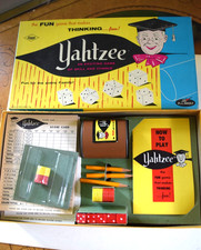 Vintage 1967 Yahtzee Game No. 950 Used