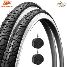 2 Pneus Blanc-Noir + 2