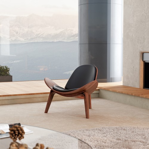 Hans wegner style mid - style, century