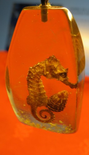 Pendentif ancien hippocampe - pendentif,