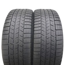 2 X CONTINENTAL 235/50 R18 97H CrossContact Pneus D'Hiver 2012 6-6,5Mm
