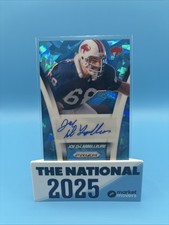 2024 Panini Prizm - Flashback Autographs Joe DeLamielleure #FBA-JDE Blue Ice /99