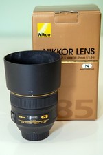 Objectif Nikon Nikkor AF- S 85 mm 1:1.4 G N