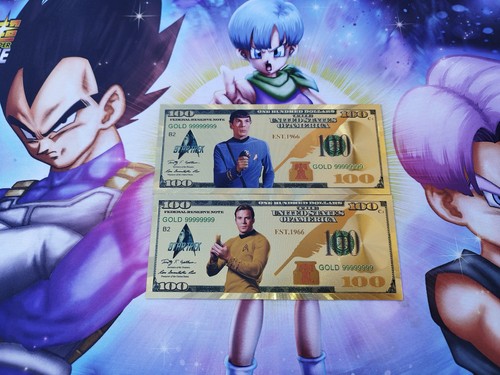 Billet star trek spock kirk - billet,