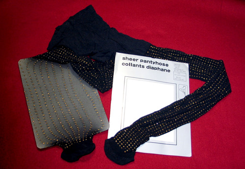 Collant diaphane transparent