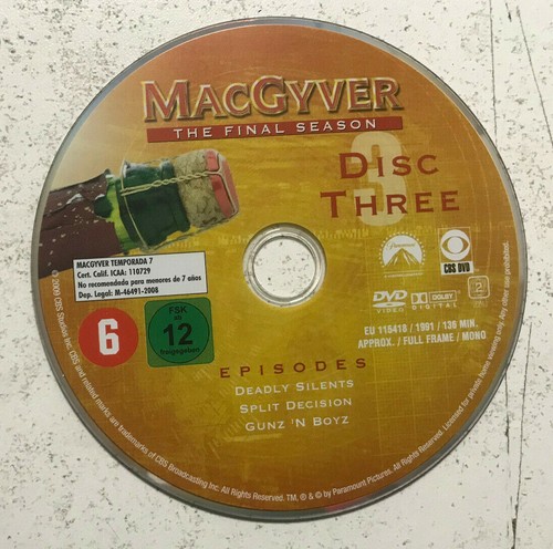 Macgyver saison dvd - macgyver,