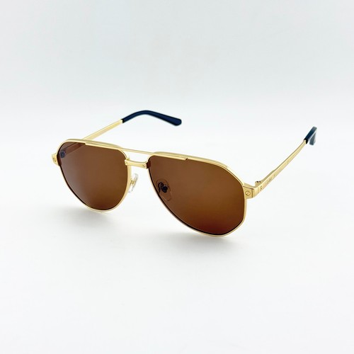 Cartier ct0461s gold aviator - cartier,