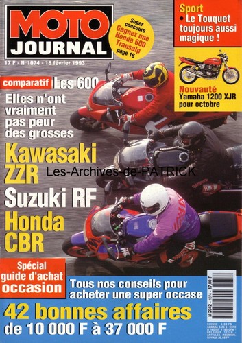 Moto journal 1074 - journal, cbr
