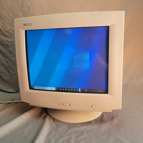 Vintage d2837 crt vga - vintage, hp