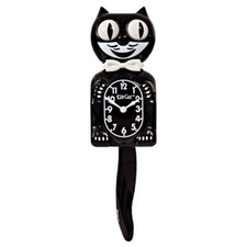 CLASSIC BLACK KIT CAT CLOCK