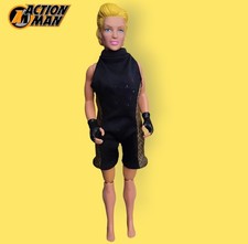 Figurine Action Man Natalie Articulé VINTAGE 90s - Hasbro Nathalie 