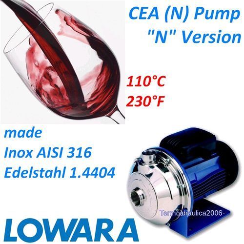 Pompe eau centrifuge - , en