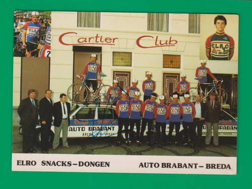 Cyclisme carte équipe - cyclisme,