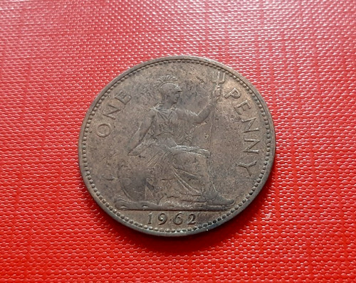 Pièce royaume uni 1 penny - pièce, ,