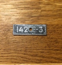 Plaque d'immatriculation