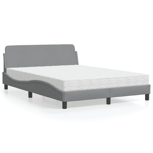 Lit avec matelas rembourré - lit,