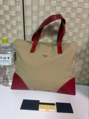Sac fourre tout prada - fourre-tout, toile