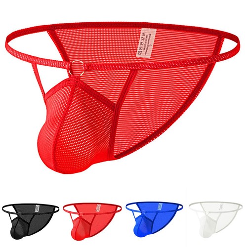 Culotte transparente homme