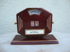 ANCIEN CALENDRIER PERPÉTUEL
