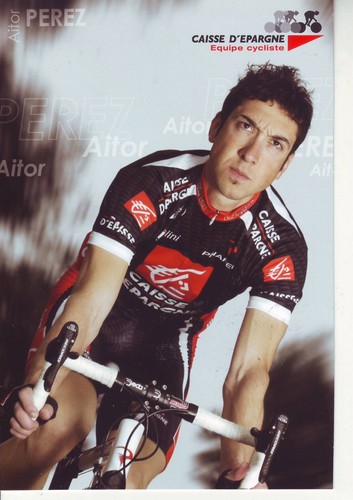 Cyclisme carte cycliste aitor - cyclisme,