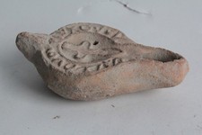 Lampe à huile terre cuite