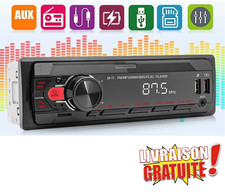 Autoradio Voiture 1DIN Lecteur MP3 Stéréo USB SD AUX avec Radio FM