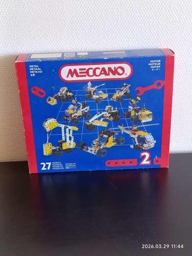 Meccano boite sans moteur - meccano,