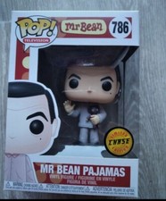 Mr. Bean POP! TV Vinyl figurine Mr. Bean Pyjamas 9 cm Funko figure n° 786 chase