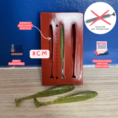 Moule leurres souples shad - souples,
