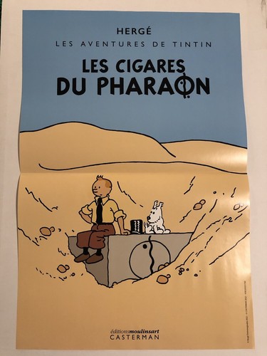Affiche tintin les - tintin,