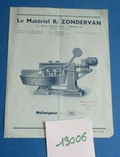 N°13006 / blender leaflet; R.ZONDERVAN material