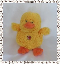 Doudou Peluche Canard Jaune