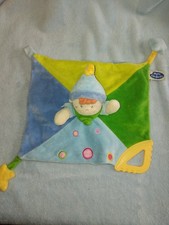Doudou Plat Clown Lutin