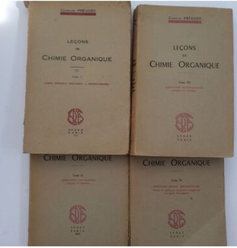 Leçons chimie organique - de,