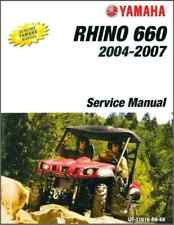 2004-2005-2006-2007 Yamaha Rhino 660 ( YXR660 ) UTV Service Manual COMB BOUND
