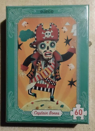 Puzzle djeco captain bones - captain,