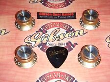 Gibson Les Paul Knobs Set Gold Top Hat SG Guitar Parts R9 Custom Slash Project V