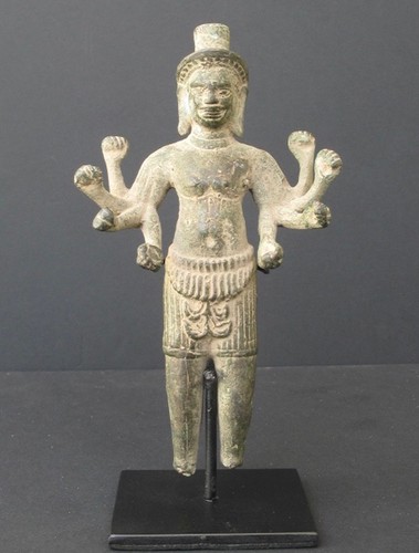 Statuette khmer vishnu - statuette, en
