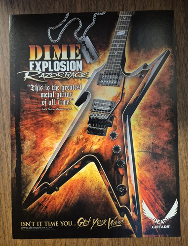 Dean guitars dime explosion - guitars,