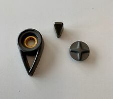 ULTRA RARE ORIGINAL VINTAGE THORENS TD 124 MK I COMPLETE KNOB SET NOS