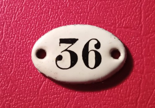 Ancienne petite plaque - petite,