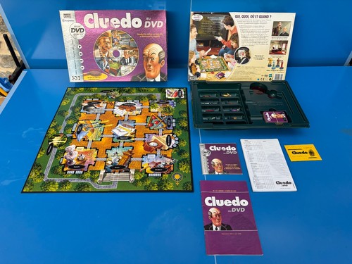 Cluedo dvd jeu sociétés - cluedo,