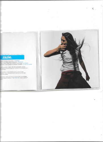 Zazie rare promo toc - zazie,