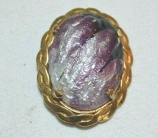 Broche Email  Porcelaine De